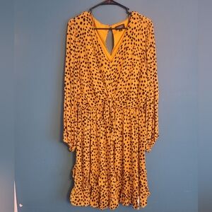 🌸4for25🌸GiGiO Usa Long Sleeve Polka Dot Dress